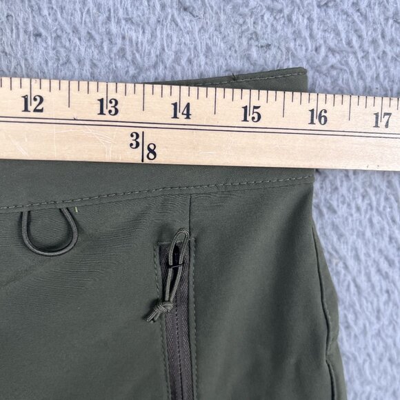 the North Face Hiking Pants Womens 8 Olive Green Bridgeway Convertible - Picture 4 of 9